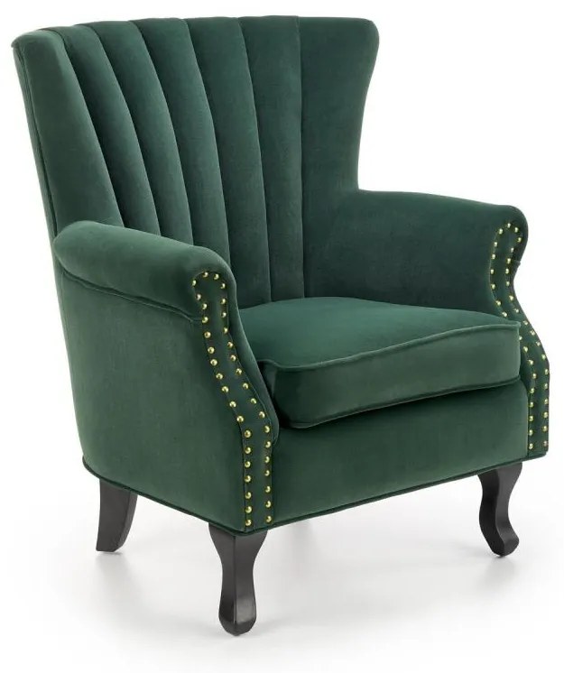 Kreslo CLARUS tmavozelené