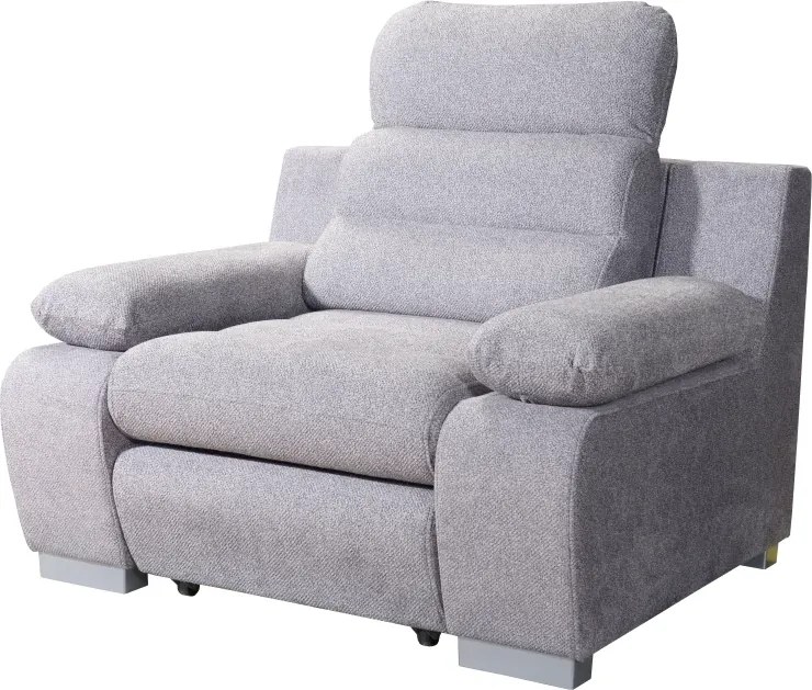 Kreslo Denver, šedá (angel 6)