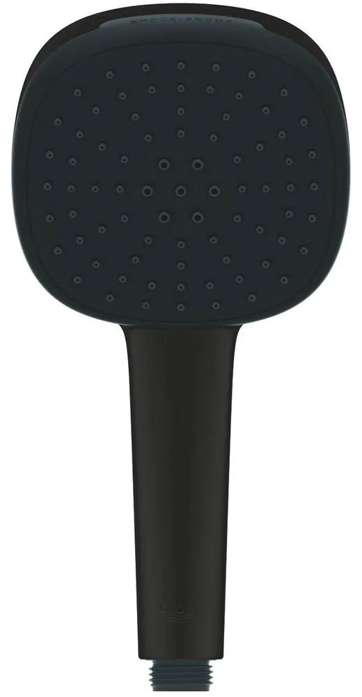 GROHE Vitalio Comfort Duo ručná sprcha 2jet EcoJoy, 110 x 110 mm, matná čierna, 263972431