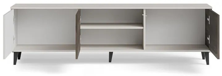 TV stolík Random 180 cm kašmír/orech