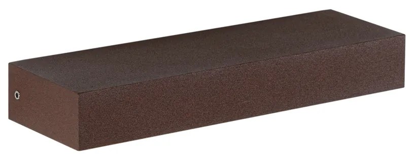Moderné nástenné svietidlo hrdzavo hnedé 22 cm vrátane LED IP65 - Hannah