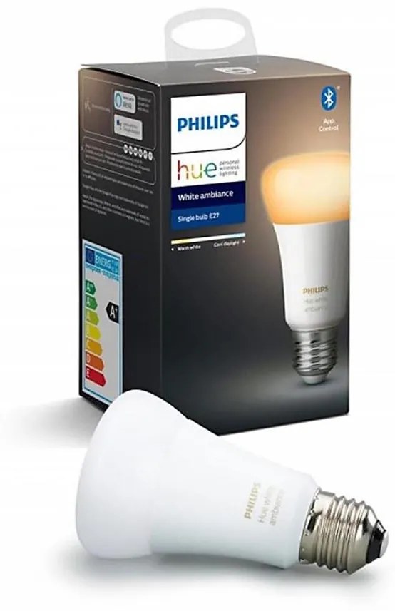 LED Stmievateľná žiarovka Philips Hue WHITE AMBIANCE E27/8W/230V 2200-6500K
