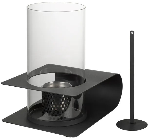 tepro Etanolový stolný krb s ochranou proti vetru (okrúhle sklo)  (100376285)