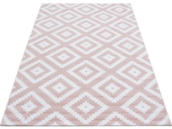 Kusový koberec Plus 8005 pink, 80x150, ružová, obývacia izba, Ayyildiz