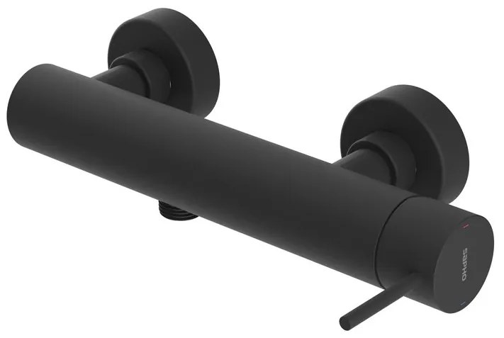 Sapho Sapho, ULTRAMIX nástenná sprchová batéria, čierná mat, UT011B