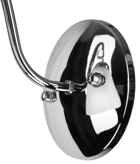 Nástenná lampa MIRANDA 1xE27/60W/230V lesklý chróm