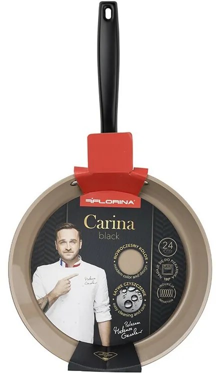 Florina Hliníková panvica Carina Black 24 cm, pr. 24 cm