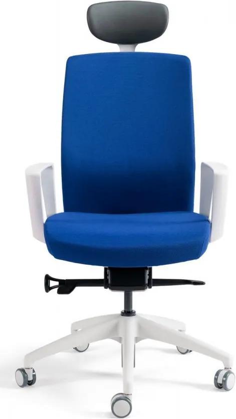 OFFICE PRO bestuhl -  OFFICE PRO bestuhl Kancelárska stolička J2 WHITE SP modrá