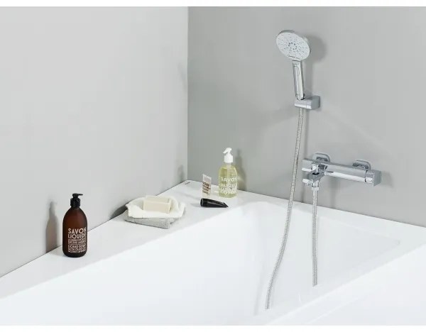 Ravak X07P233 - Ručná sprcha s tlačidlom FLAT lesklý chróm