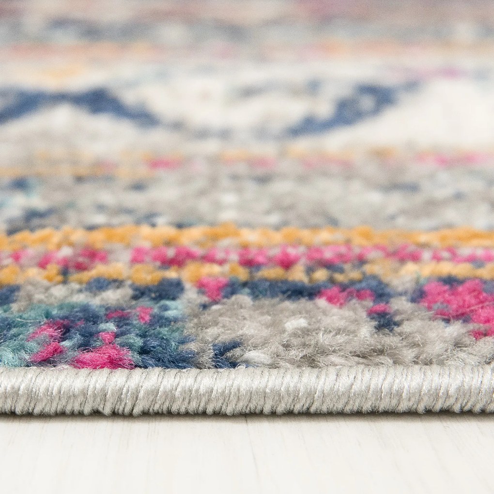 TA Koberec G004A BIELA/TMAVOMODRÁ DENVER FAA Rozmer: 200x300 cm