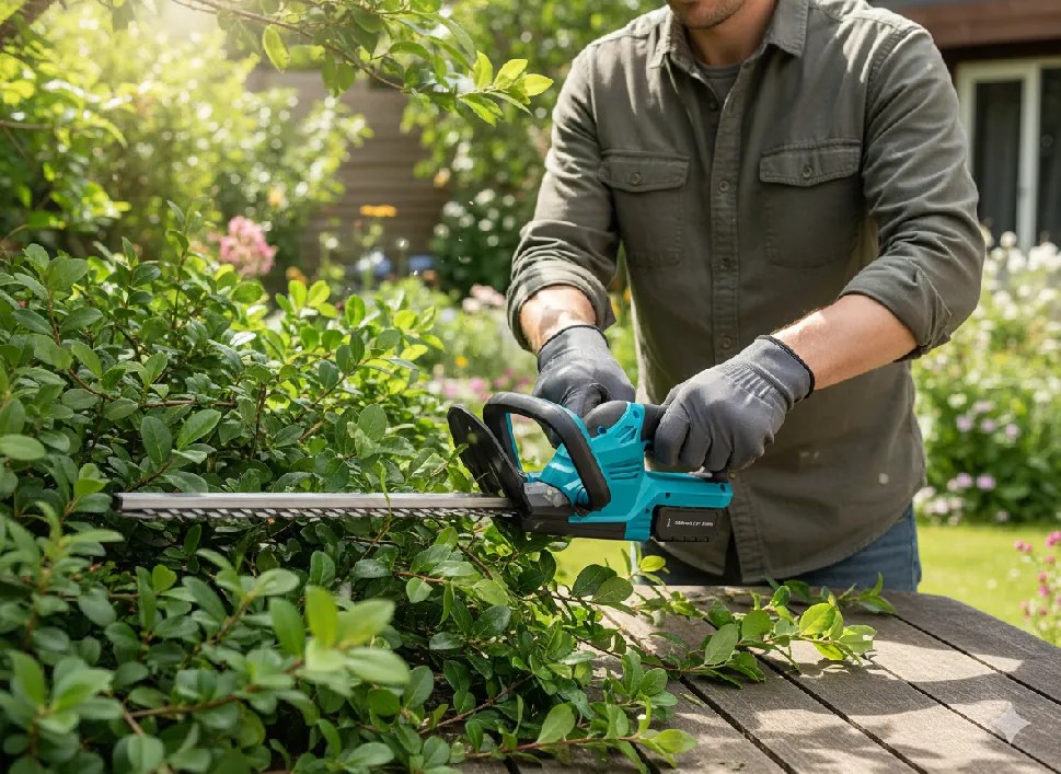 CH Aku záhradné nožnice na živý plot  48 cm / 21 V