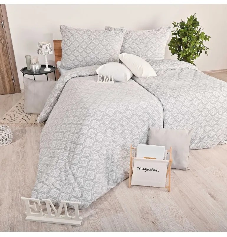 Obliečky z mikroplyšu Skyler EMI, Štandardný set jednolôžko obsahuje 1x 140x200 + 1x 70x90