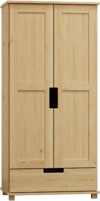 AMI nábytok Skříň Modern věšák dub šířka 80 cm