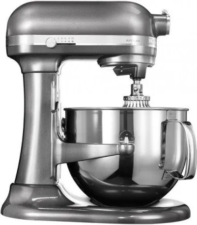 Kuchynský robot KitchenAid Artisan 5KSM7580 strieborno sivá