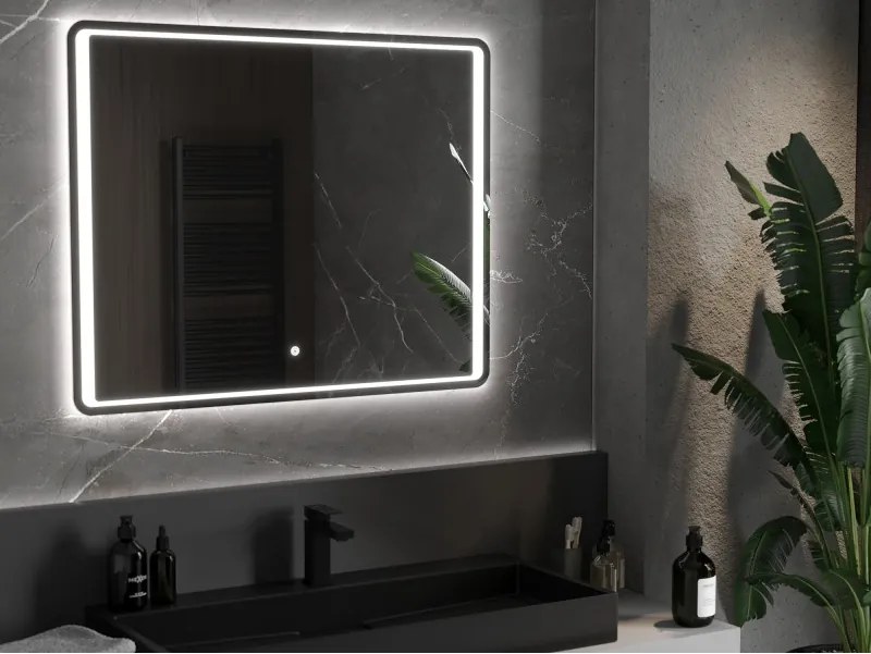 Mexen Zusa osvetlené zrkadlo do kúpeľne 120 x 80 cm, LED 6000K, protihmla - 9808-120-080-611-00