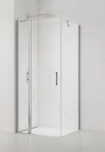 Sprchový kút obdélník 90x80 cm SAT Fusion SATFUDP90S80