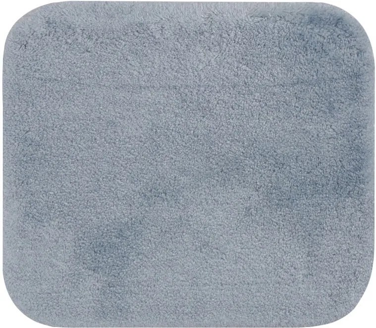 Modrá predložka do kúpeľne Confetti Bathmats Miami, 55 × 57 cm