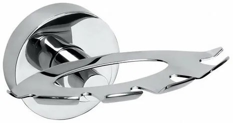 SAPHO XR901 X-Round držiak kefiek, strieborná