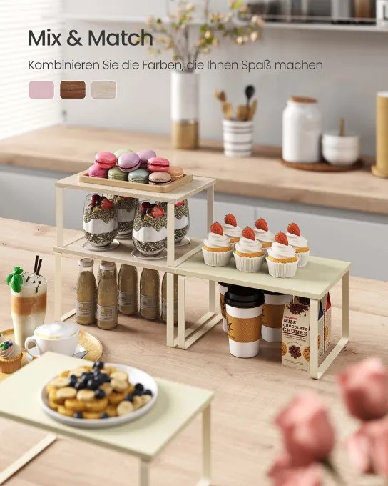 Set 2 kuchynských políc KCS020L01