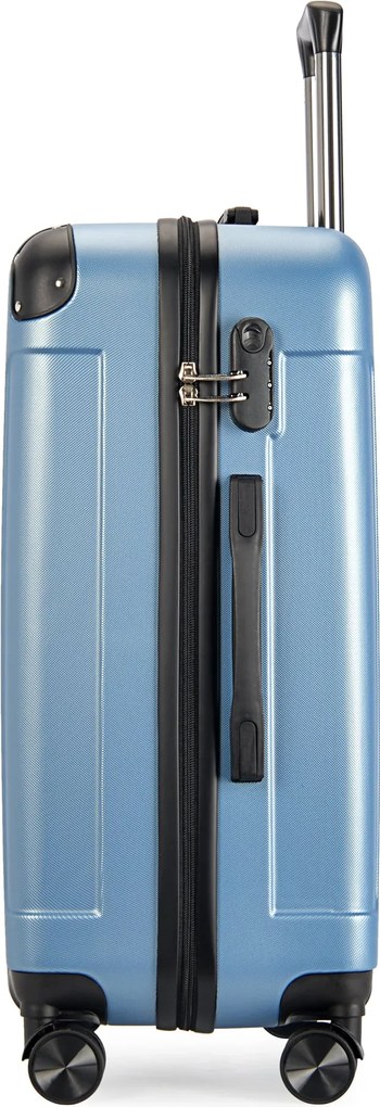 Kabínový kufor na 4 kolieskach 55x39x20cm ľadovo modrá