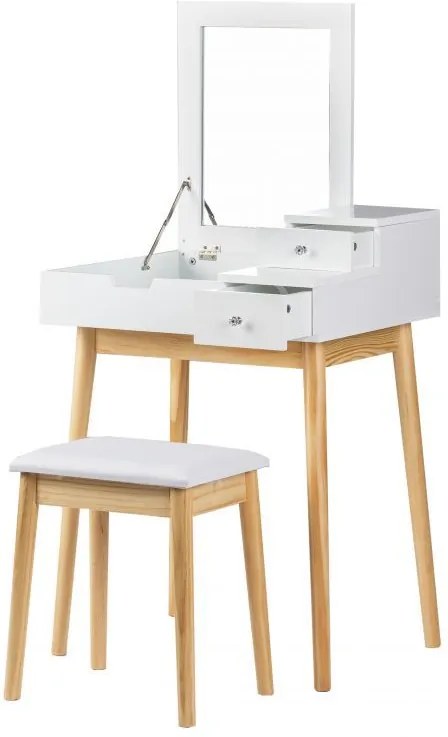 ModernHOME Toaletný stolík s taburetkou, FH-DT1202