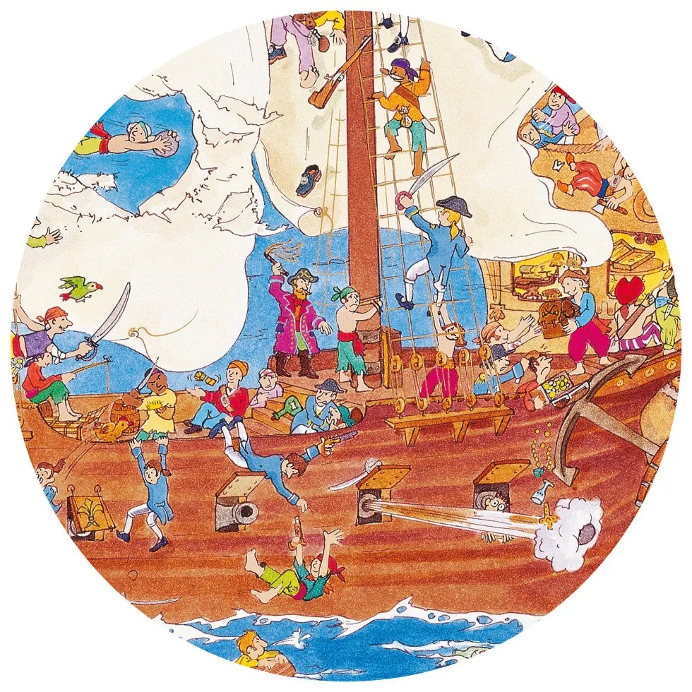Puzzle – Piráti – 100 ks