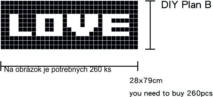 Zrkadlová samolepka na stenu - Fantázia 3061 FB-FA501