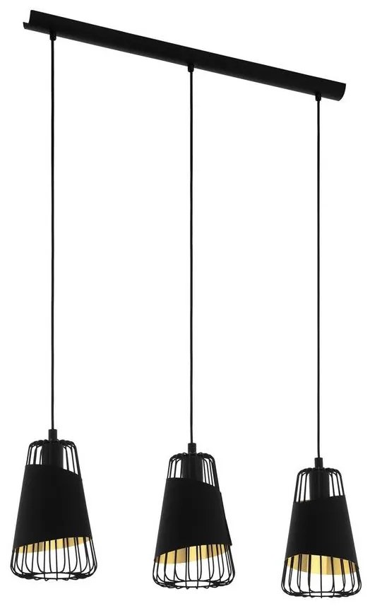 Eglo 49448 - Luster na lanku AUSTELL 3xE27/60W/230V