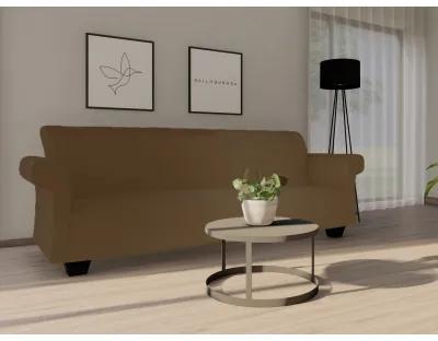 ERVI PLAS Napínací poťah na trojmiestnu pohovku – Lorenzo cappuccino 95 × 170 až 220 cm