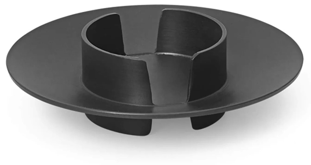 Ferm Living Mosadzný svietnik Block Black