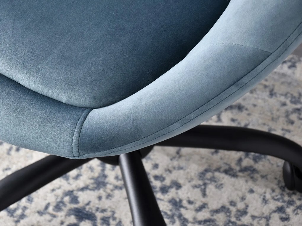 Kreslo Lush 4 (modrá + čierna). Akcia -18%. Vlastná spoľahlivá doprava až k Vám domov. 1110252