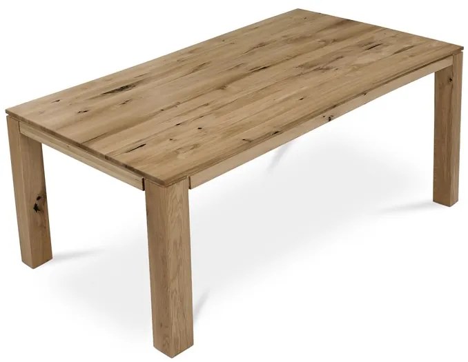 Autronic BONTEC Jedálenský stôl 200x100cm, masív, dub, DS-F200 DUB Farba: Prírodné