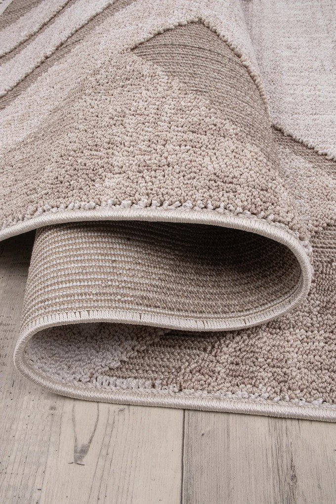 Koberec Benita 095A D.BEIGE/CREAM rozmery koberec: 80x150 cm