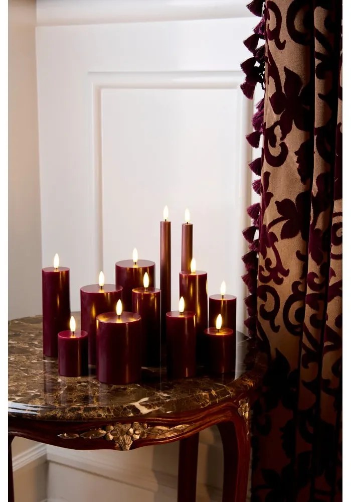 LED sviečky v súprave 3 ks (výška 15 cm) Sille – Sirius