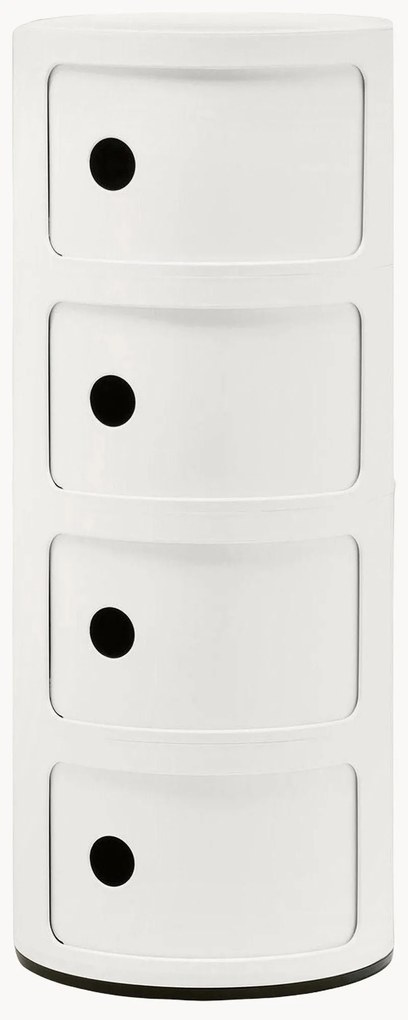 Dizajnová skrinka Componibili, 4 moduly, V 77 cm