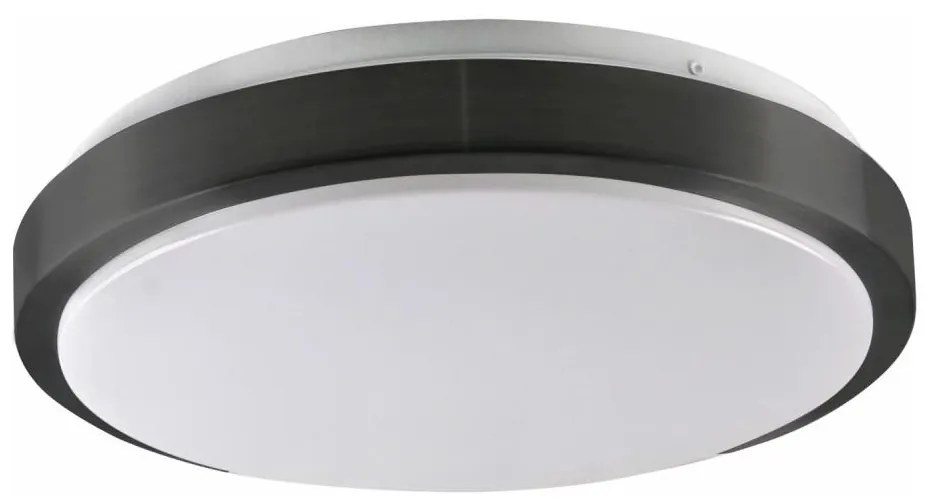 Stropné svietidlo BENEDYKT 2xE27/20W/230V pr. 33 cm čierna