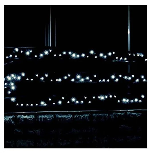 LED Vonkajšia svetelná reťaz 70m 1000xLED/230V studená biela IP44