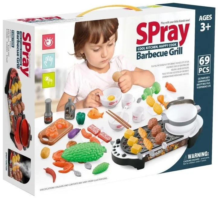 Mini kuchynský gril s príslušenstvom