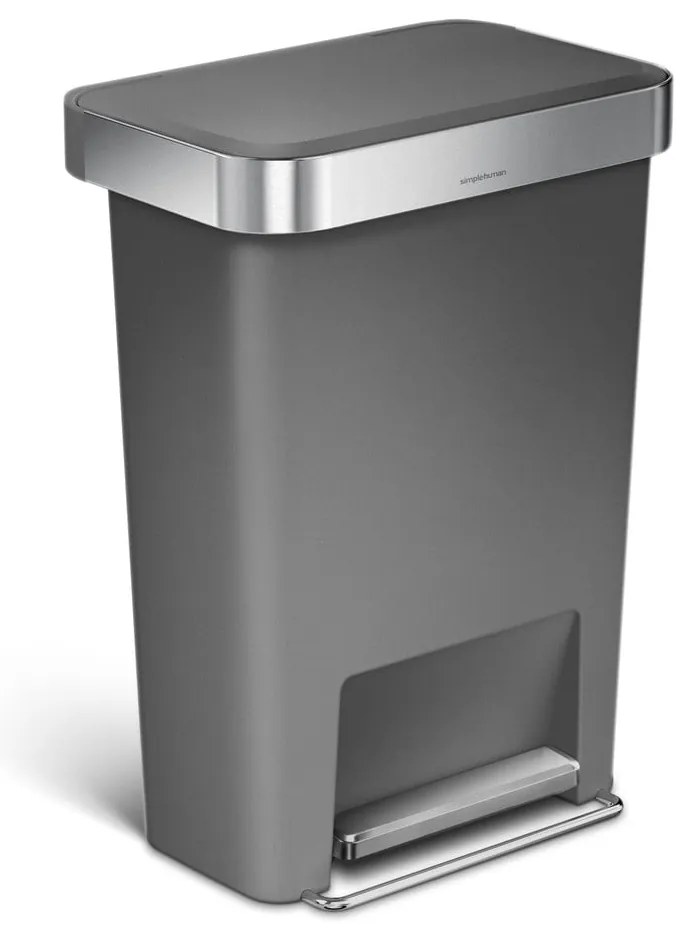 Pedálový plastový odpadkový kôš 45 l - simplehuman