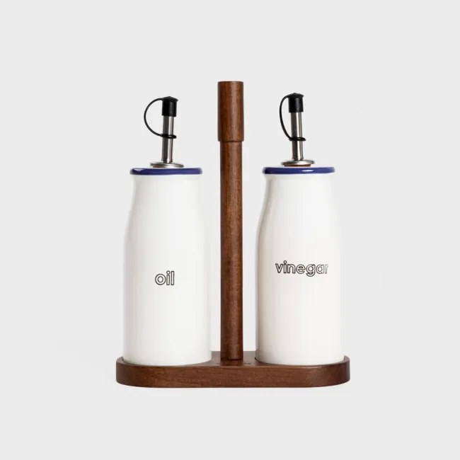 Sada dvoch fliaš MODERN na ocot a olej 722233