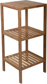 Drevený regál Bamboo, 3 police%