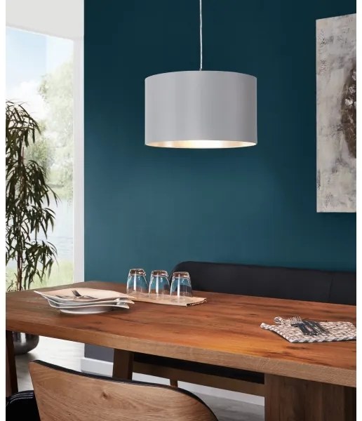 Eglo 31601 - Luster na lanku MASERLO 1xE27/60W/230V