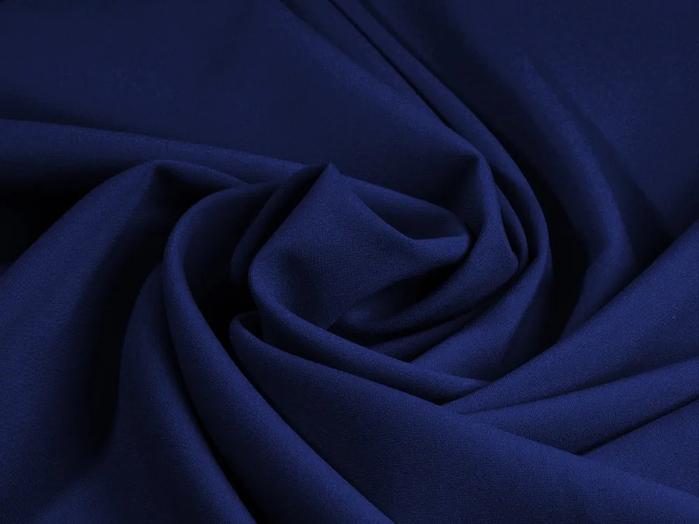 Biante Dekoračný záves Rongo RG-084 Námornícka modrá 140x160 cm