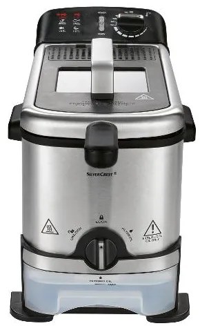 Silvercrest® Kitchen Tools Fritéza z ušľachtilej ocele Best SFO 2000 A1 (100383527)