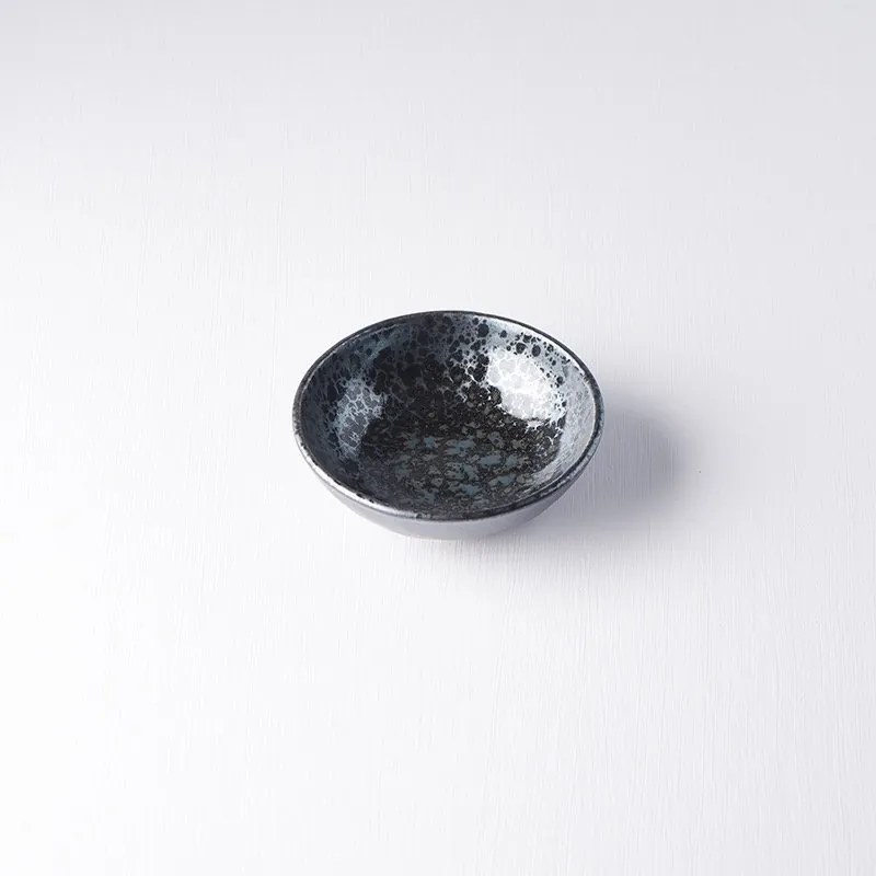 MADE IN JAPAN Malá plytká miska Black Pearl 13,5 cm 250 ml 13,5 × 4 cm