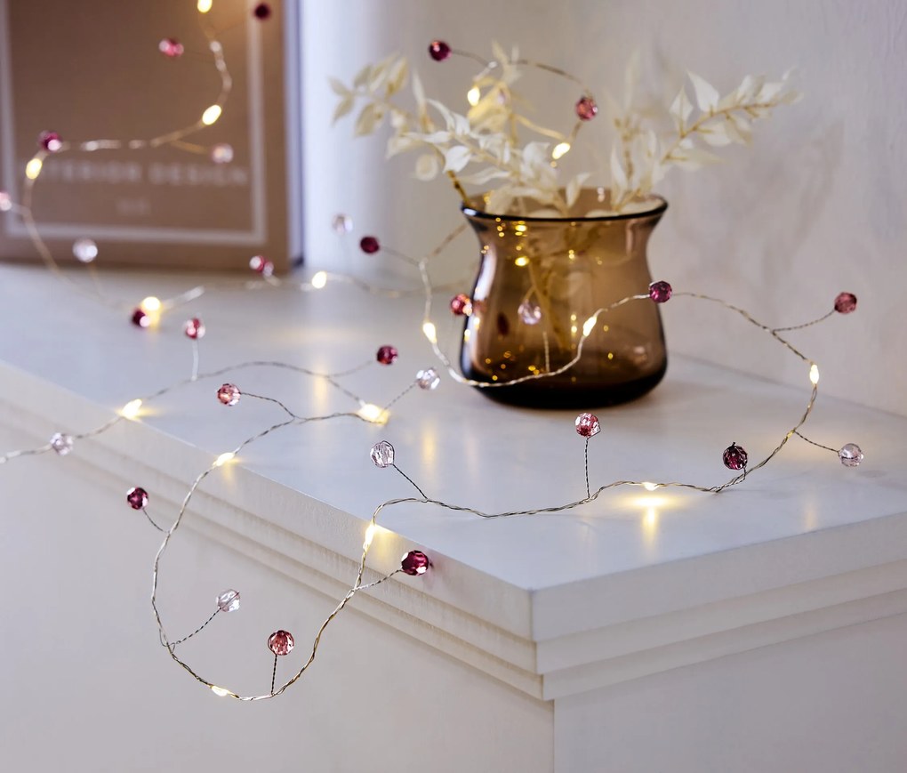 Svetelná reťaz s mikro LED