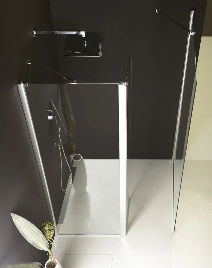 Polysan Polysan, MODULAR SHOWER stena na inštaláciu na múr, pre pripojenie otoč.panelu 700 mm, MS3A-70