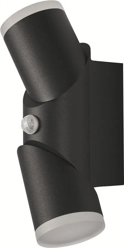 Osram Osram - LED Vonkajšie nástenné svietidlo so senzorom ENDURA 2xLED/12,5W/230V P2640