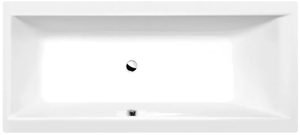 Polysan, CLEO obdĺžniková vaňa 180x80x48cm, biela, 95611