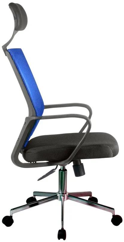 Kancelárska stolička Feodora (modrá). Vlastná spoľahlivá doprava až k Vám domov. 1069458